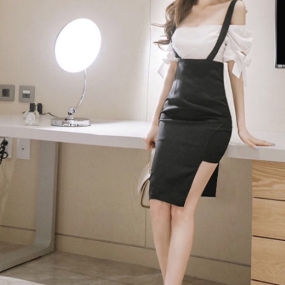 cocktail skirt and blouse